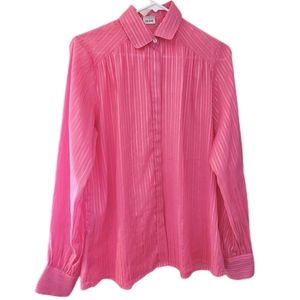 Vintage 1950s Inspired Button Down Blouse
